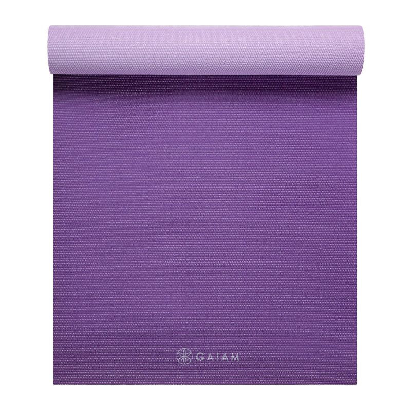 Double-sided Yoga Mat Gaiam Plum Jam 6 mm 60526 - Sportmania.hu