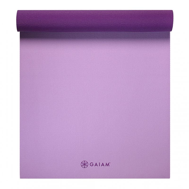 Double-sided Yoga Mat Gaiam Plum Jam 6 mm 60526 - Sportmania.hu