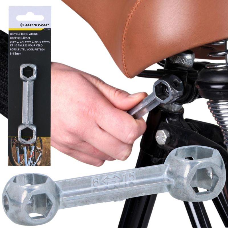 Dunlop 10-Function Bone-Shaped Bike Wrench GSP-438849