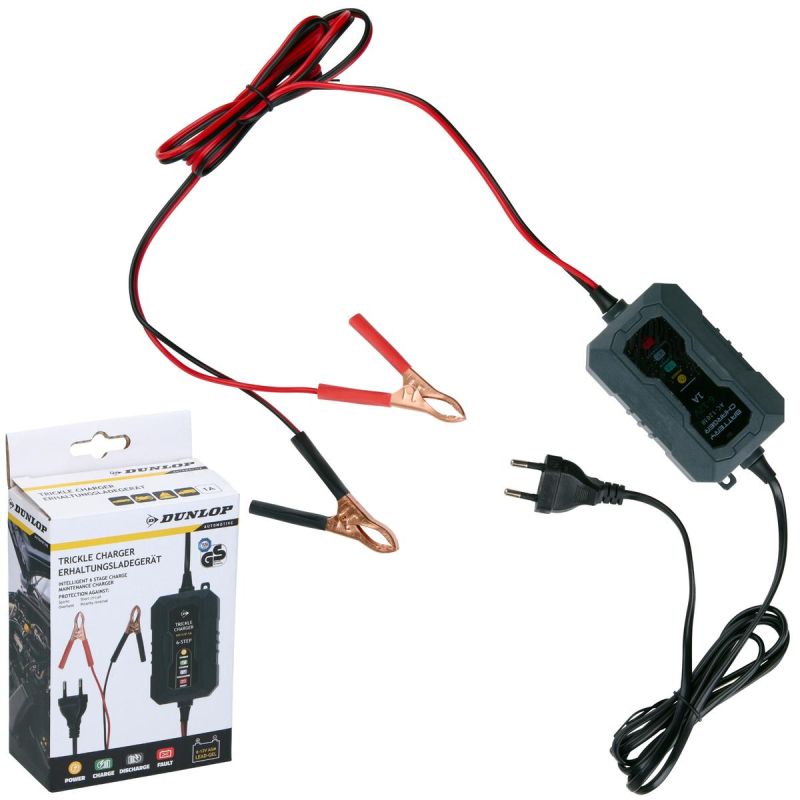 Dunlop Battery Charger 6/12v GSP-574301