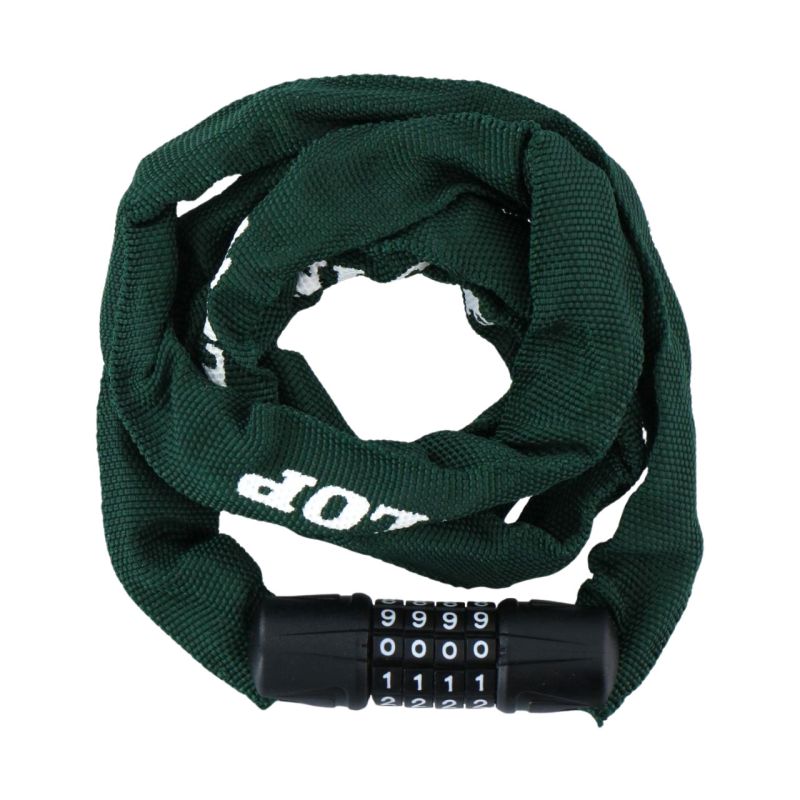 Dunlop bicycle lock chain with code hátizsák, zöld