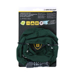 Dunlop bicycle lock chain with code hátizsák, zöld