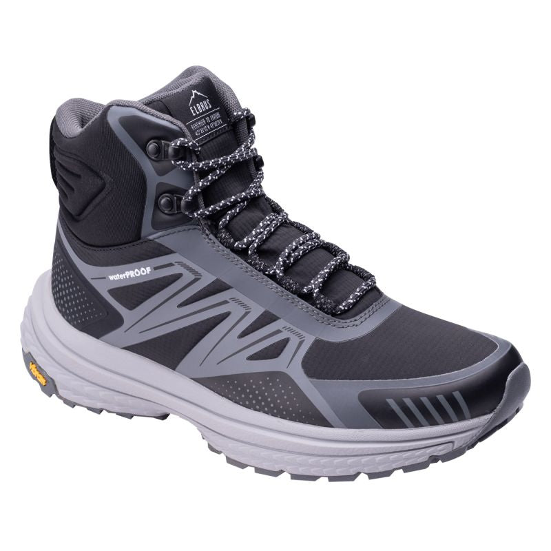 Elbrus LAVAMI MID VM Hiking fekete cipő férfi