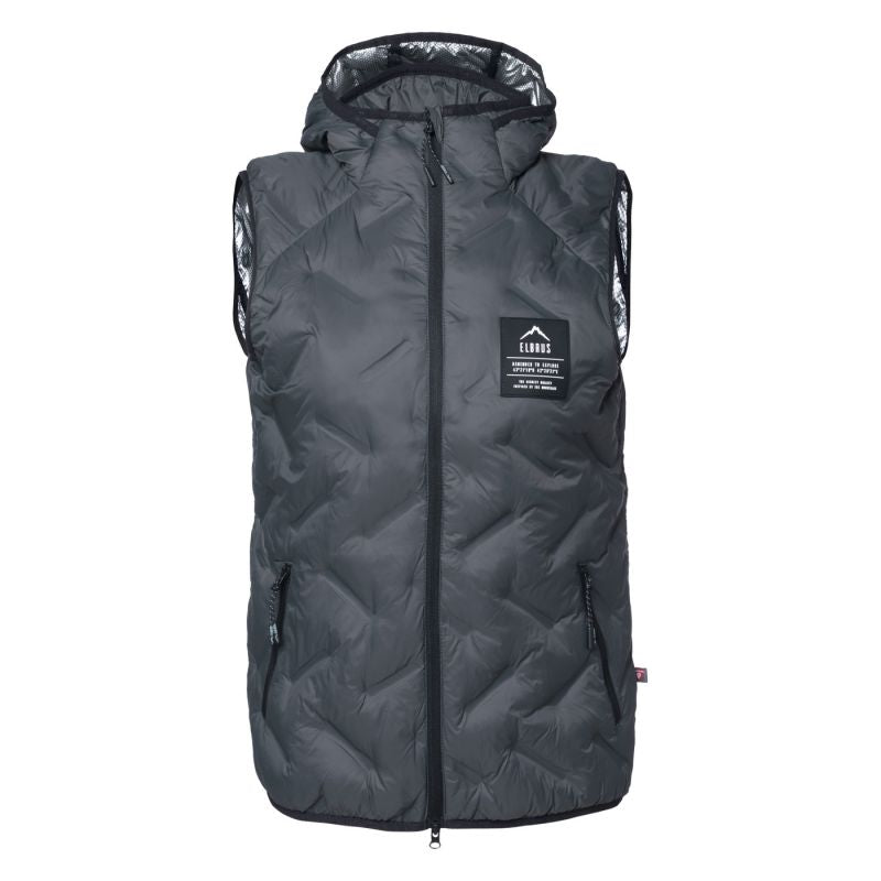Elbrus Quilted Vest Huel Vest Primaloft W szürke női mellény