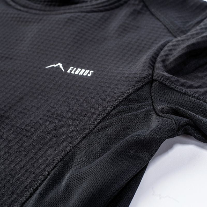 Elbrus Thermoactive T-shirt Nadim Polartec fekete termoaktív férfi