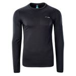 Elbrus Thermoactive T-shirt Nadim Polartec fekete termoaktív férfi