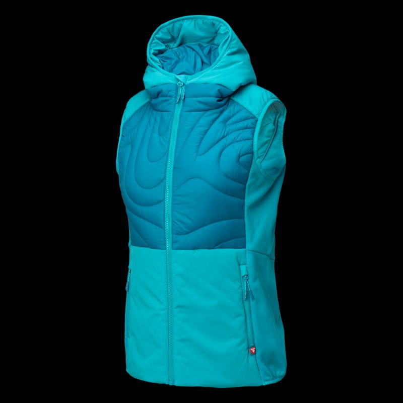 Elbrus Women's Quilted Vest MADO VEST WO'S PRIMALOFT fekete női mellény