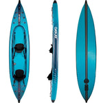 Enero 2-PERSON KAYAK LAMINATED PVC BLUE kék