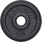 Enero BLACK CAST IRON WEIGHT 1 KG FIT Ø26.5 1 PCS fekete edzőfelszerelés