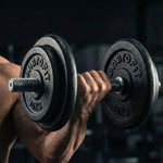 Enero BLACK CAST IRON WEIGHT 10KG FIT Ø26.5 1 pc. fekete edzőfelszerelés