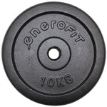 Enero BLACK CAST IRON WEIGHT 10KG FIT Ø26.5 1 pc. fekete edzőfelszerelés