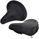Enero Black Wide City Bicycle Saddle fekete GSP-1087603
