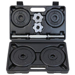 Enero CAST IRON DUMBBELL 10 KG FIT CASE fekete edzőfelszerelés