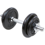 Enero CAST IRON DUMBBELL 10 KG FIT CASE fekete edzőfelszerelés