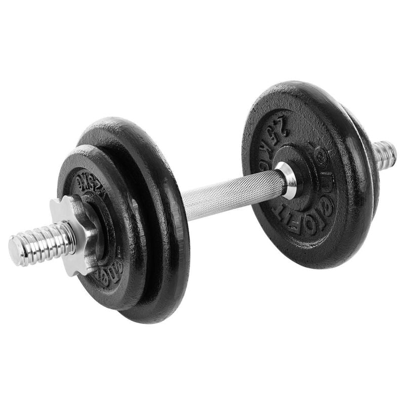 Enero CAST IRON DUMBBELL 10 KG FIT CASE fekete edzőfelszerelés