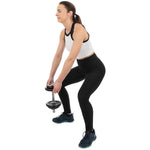 Enero CAST IRON DUMBBELL 10 KG FIT CASE fekete edzőfelszerelés
