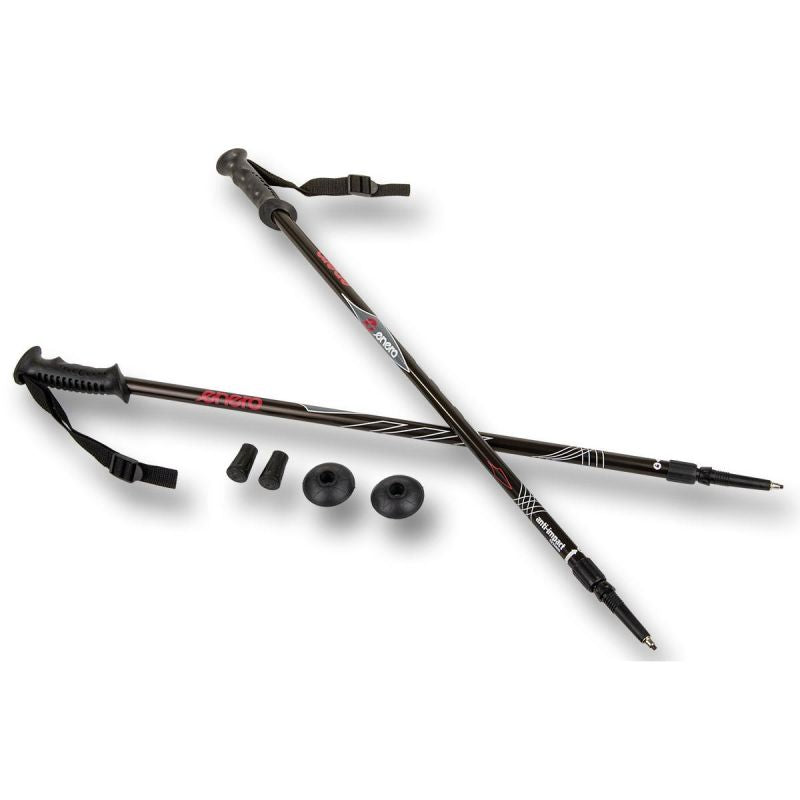 Enero Classic Black Trekking Poles fekete GSP-1038629