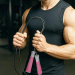 Enero FITNESS SKIPPING ROPE PVC 300CM PINK FIT rózsaszín edzőfelszerelés