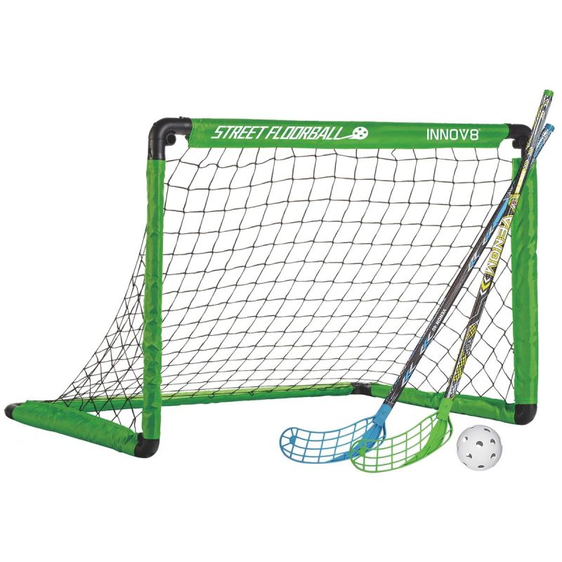 Enero FOLDABLE FLOORBALL GOAL 2 STICKS AND BALL GSP-1086132