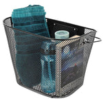 Enero FRONT BICYCLE BASKET CLICK-MOUNTED BLACK fekete