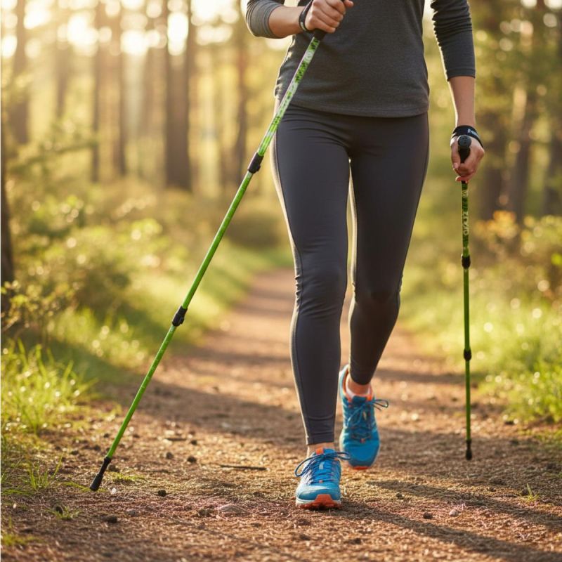 Enero NORDIC WALKING TRAVEL POLES IN CASE