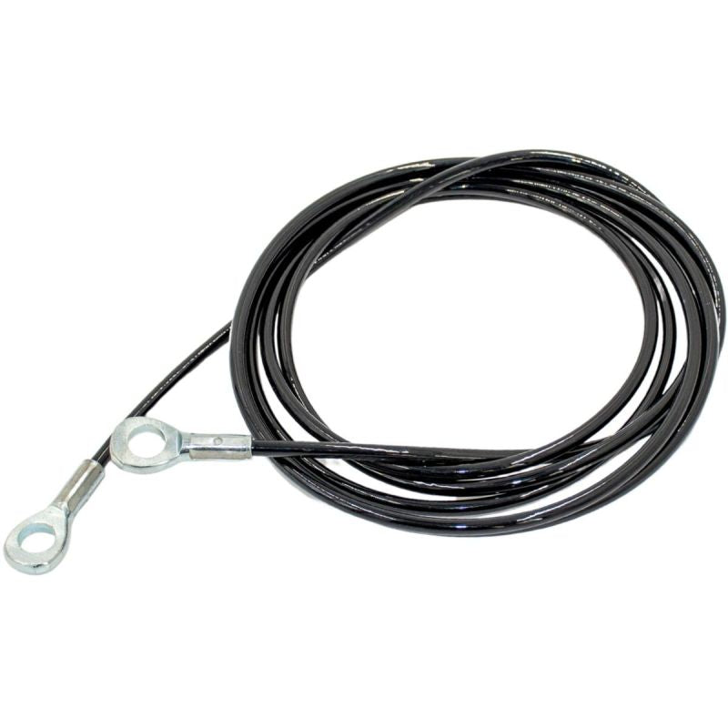 Enero Pro Atlas Rope 256cm Eyelet Steel Pvc fekete GSP-1054483