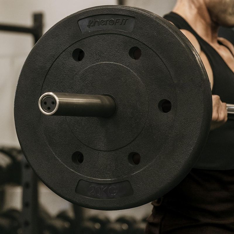 Enero Pro CONCRETE LOAD 20 KG ENERO FIT Ø29MM fekete edzőfelszerelés