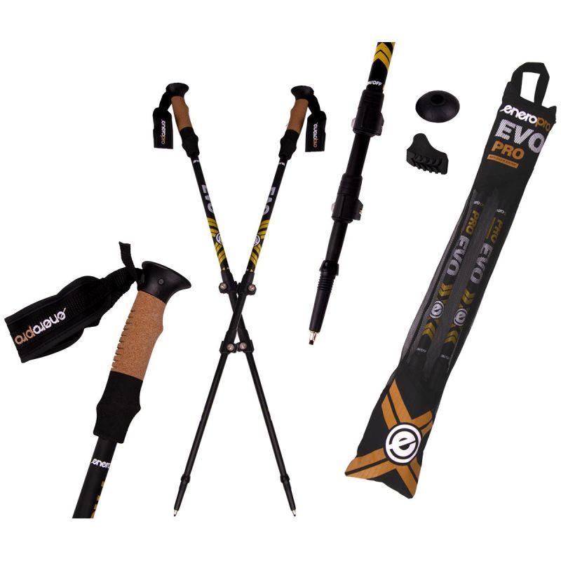 Enero PRO EVO NORDIC WALKING POLES AND CASE fekete takaró