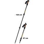 Enero PRO EVO NORDIC WALKING POLES AND CASE fekete takaró