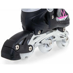 Enero Pro ROLLER SKATES-ROLLER SKATES-ICE SKATING 4IN1 LED 26-29 PINK-GRAY szürke görkorcsolya