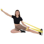 Enero Pro TRAINING TAPE FOR PILATES EXERCISES .25MM 5-8KG YELLOW sárga edzőszalag