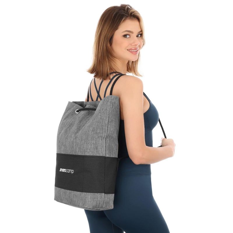 Enero THERMAL BAG BACKPACK 2IN1 GRAY 26L CAMP szürke sporttáska