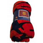 FC Barcelona blanket premium quality blanket granatowy kiegészítő 125401