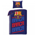 FC Barcelona cotton bedding set + 70x90 cm granatowy FCB-4515BL