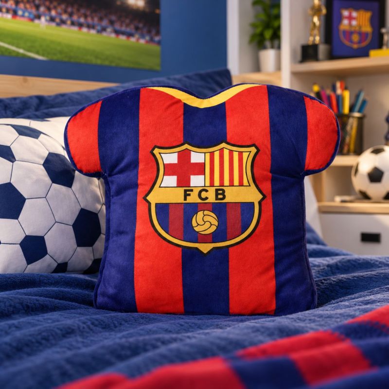 FC Barcelona Decorative Cushion in the Shape of a with Number póló, színes
