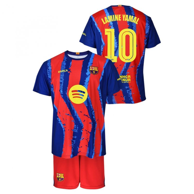 FC Barcelona Lamine Yamal set shirt junior gyerek box 2025/26 short