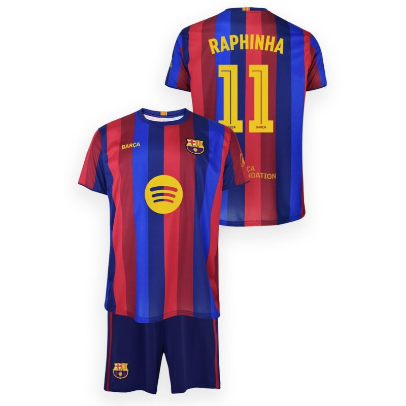 FC Barcelona Raphinha Football Kit and Shorts Box 2026/27 gyerek póló