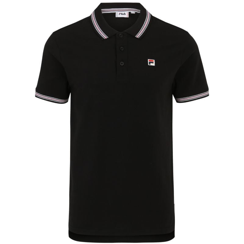 Fila Lubbeek póló Shirt fekete férfi galléros póló