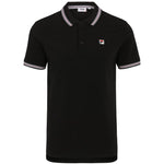 Fila Lubbeek póló Shirt fekete férfi galléros póló