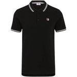 Fila Lubbeek póló Shirt fekete férfi galléros póló