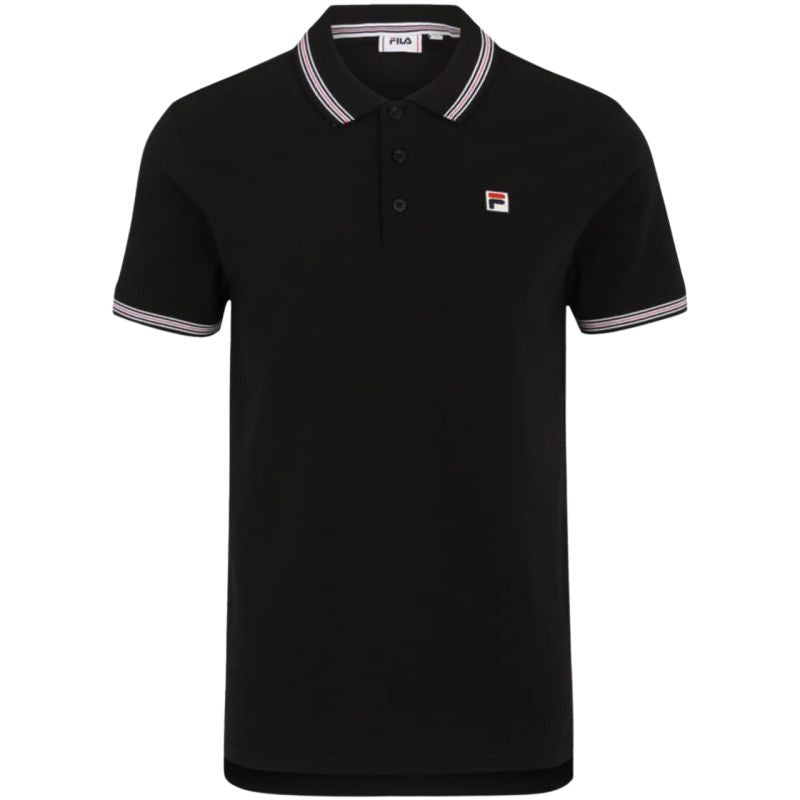 Fila Lubbeek póló Shirt fekete férfi galléros póló