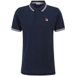 Fila Lubbeek póló Shirt sötétkék férfi galléros póló