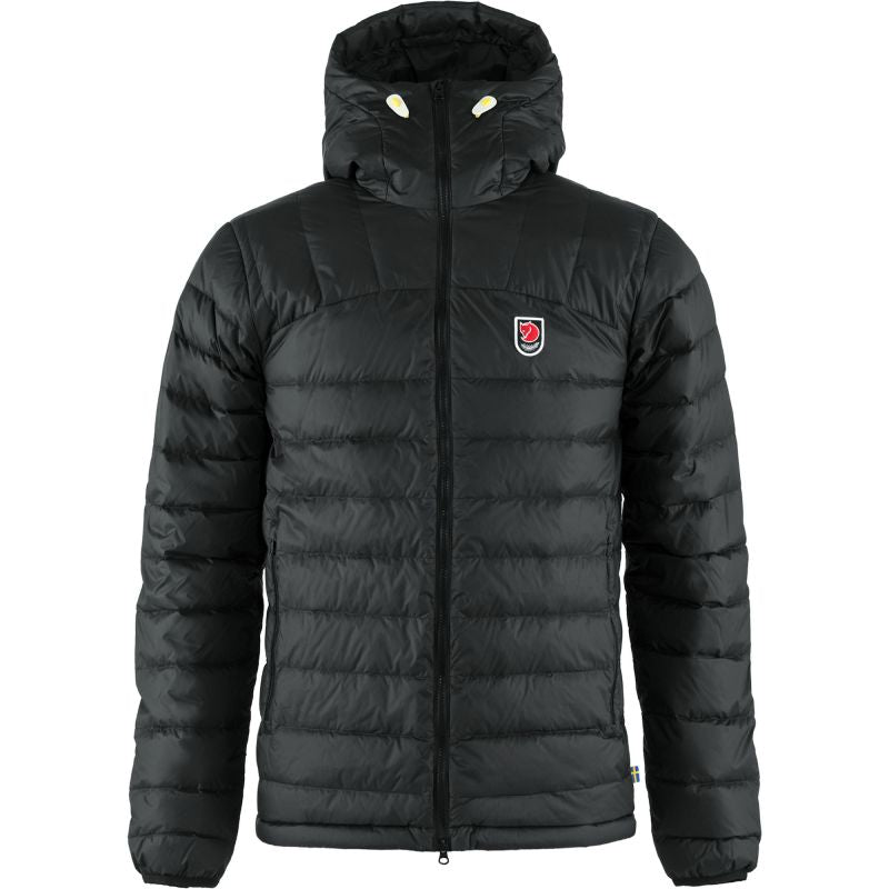 Fjällräven Expedition Pack Down Black Men's Down Jacket férfi Kapucnis pulóver F86121-550