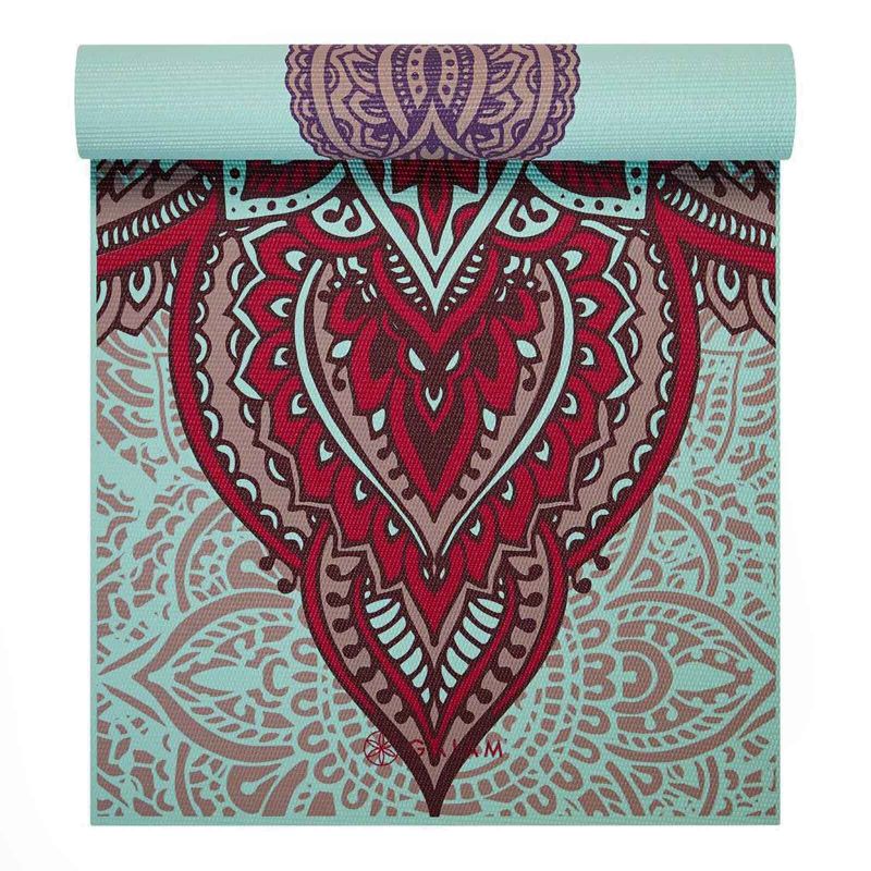 Gaiam Ara Rouge Double-Sided Yoga Mat 6 mm Edzőfelszerelés 63368