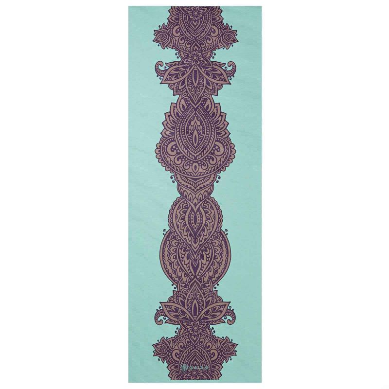 Gaiam Ara Rouge Double-Sided Yoga Mat 6 mm Edzőfelszerelés 63368