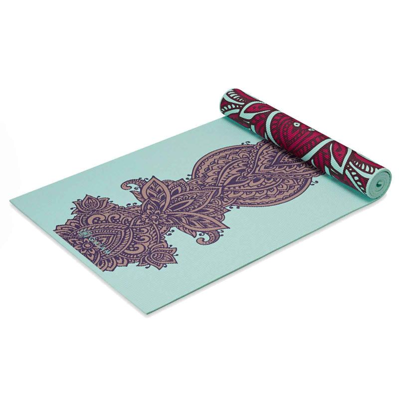 Gaiam Ara Rouge Double-Sided Yoga Mat 6 mm Edzőfelszerelés 63368