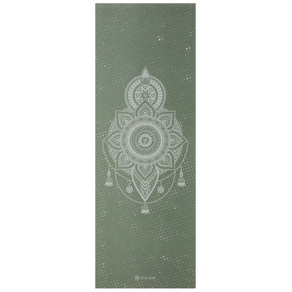 Gaiam Celestial Green Yoga Mat 5 MM 64950 - Sportmania.hu