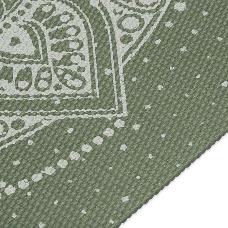 Gaiam Celestial Green Yoga Mat 5 MM Edzőfelszerelés 64950