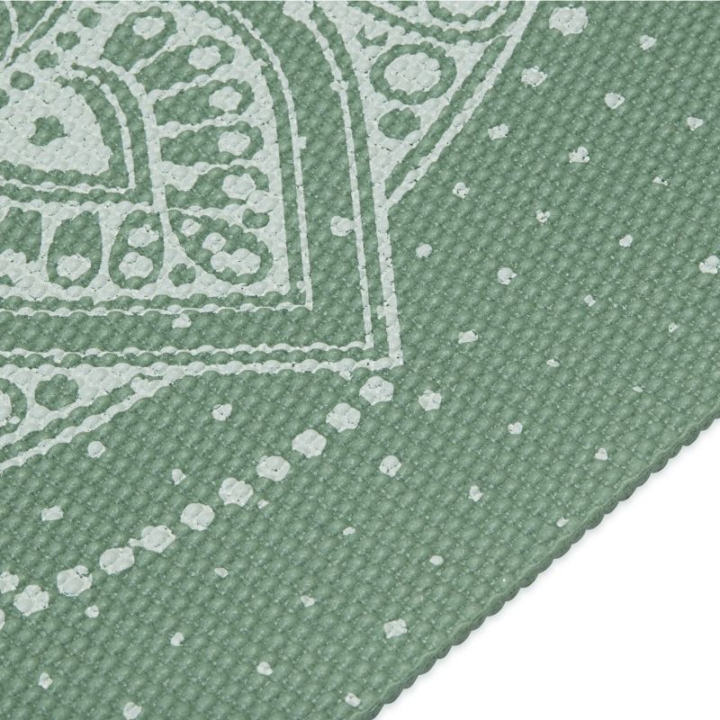 Gaiam Celestial Green Yoga Mat 5 MM Edzőfelszerelés 64950