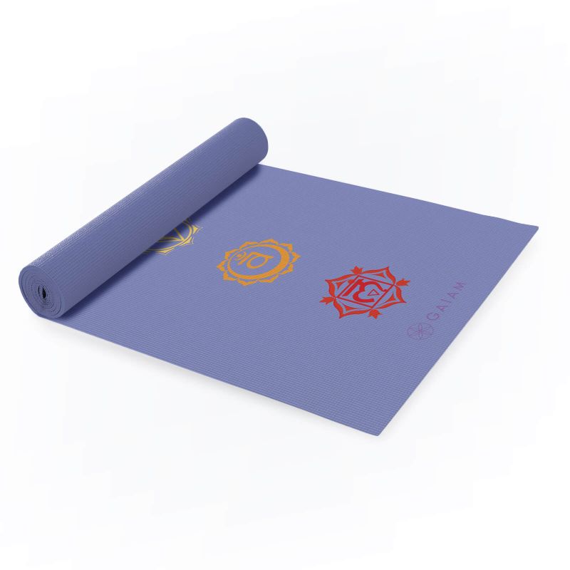 Gaiam Chakra 4 MM yoga mat Edzőfelszerelés 55321